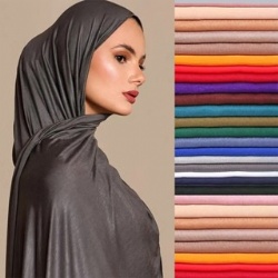 Modal solid-color long hijab(60*170cm)