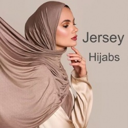 Jersey long hijab