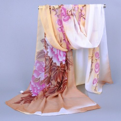 Summer chiffon scarf