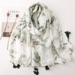 Voile wraps with tassels