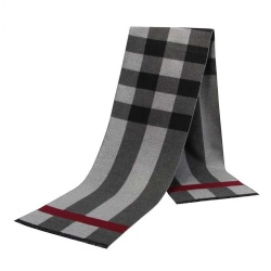 Casual warm fleece men scarf